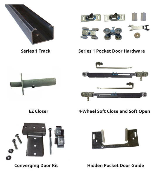 Types of Pocket Door Hardware
