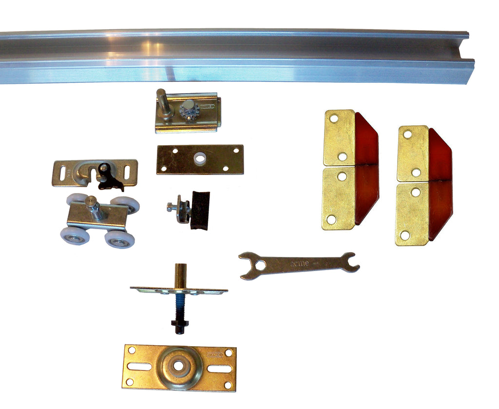 Series 1 HBP Bifold Track and Hardware Kits- 4- Wheel Roller