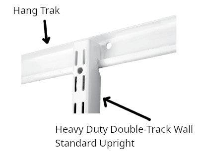 John Sterling- Hang Trak- White - Hartford Building Products