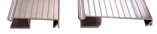 Inswing Threshold Extenders-  MILL/ SILVER COLOR  -For our  4 9/16" Thresholds - Hartford Building Products