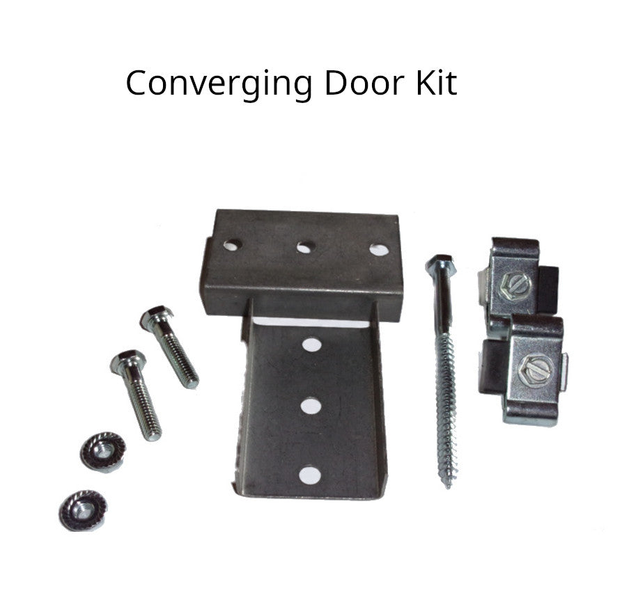 HBP- "DOUBLE 2 x 6- Pocket Door Frame Kit - with 4-Wheel Ball Bearing Hangers and EZ Closer ( 80", 84" and 96" Height Doors) - Hartford Building Products