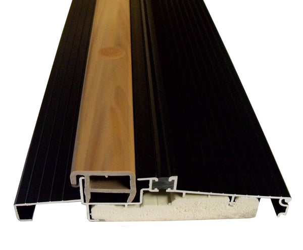 OUTSWING Threshold 5 5/8" with Composite Cap and Composite Base- Dark Bronze - Hartford Building Products