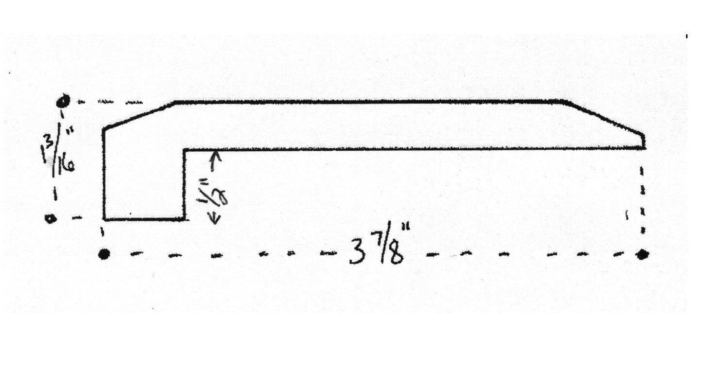 Style 5- RED OAK- Solid Hardwood Interior Threshold - Hartford Building Products