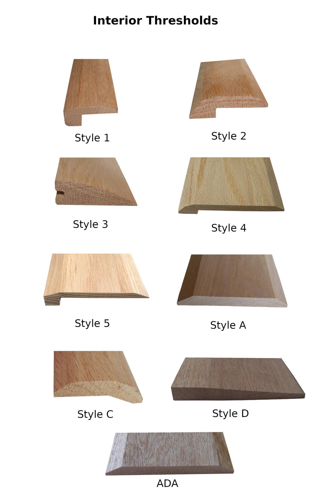 Frequently Asked Questions About Interior Wood Thresholds
