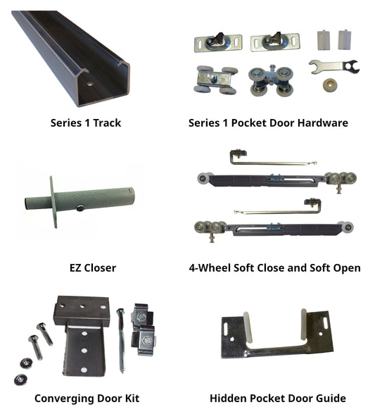 Looking for Pocket Door Hardware? You've come to the right place