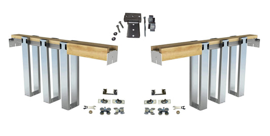 See Our Selection of Double Pocket Door Frame Kits with Extra Steel Studs