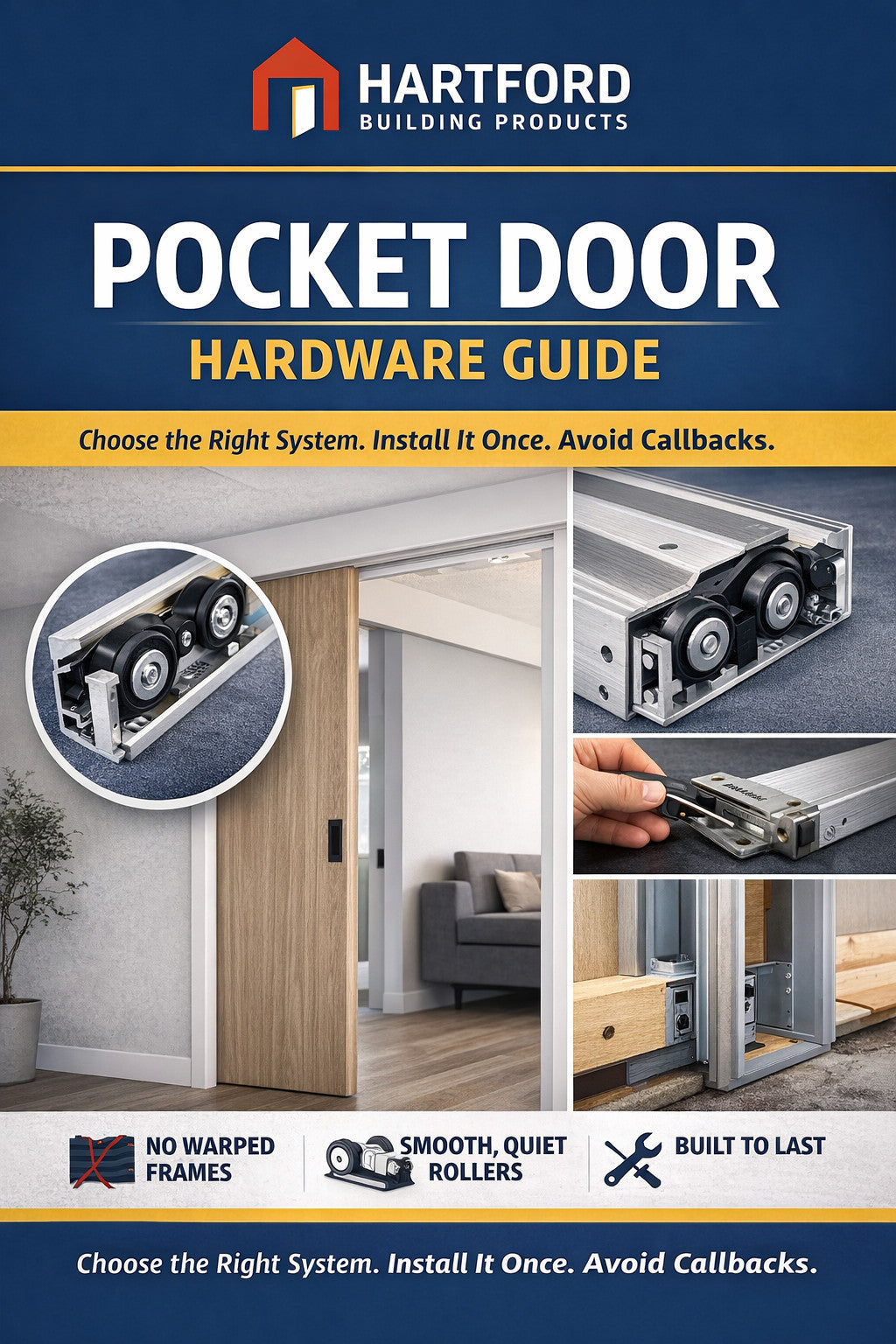 The Pocket Door Hardware Guide, Excerpt 3 | Hartford Building Products