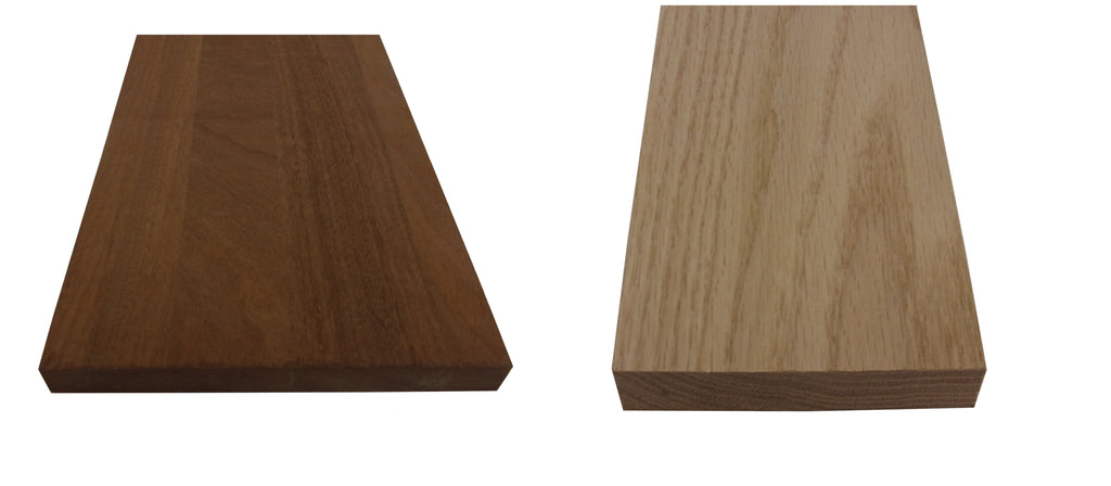Solid Hardwood Boards-  3/4" Thick