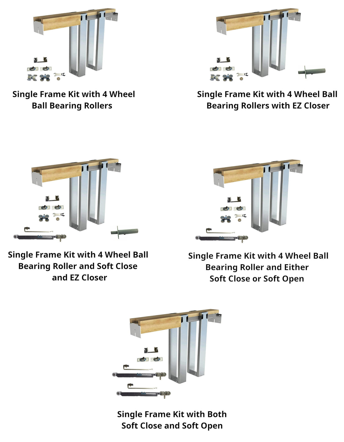 Check Out Our Heavy Duty Frame Kits for doors 80", 84" and 96" Height