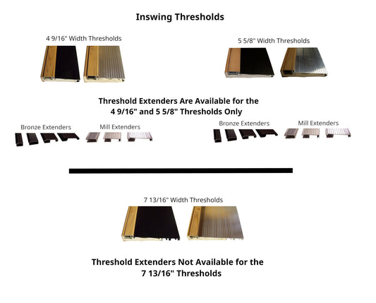 Choosing the Right Exterior Door Threshold for a Better Seal
