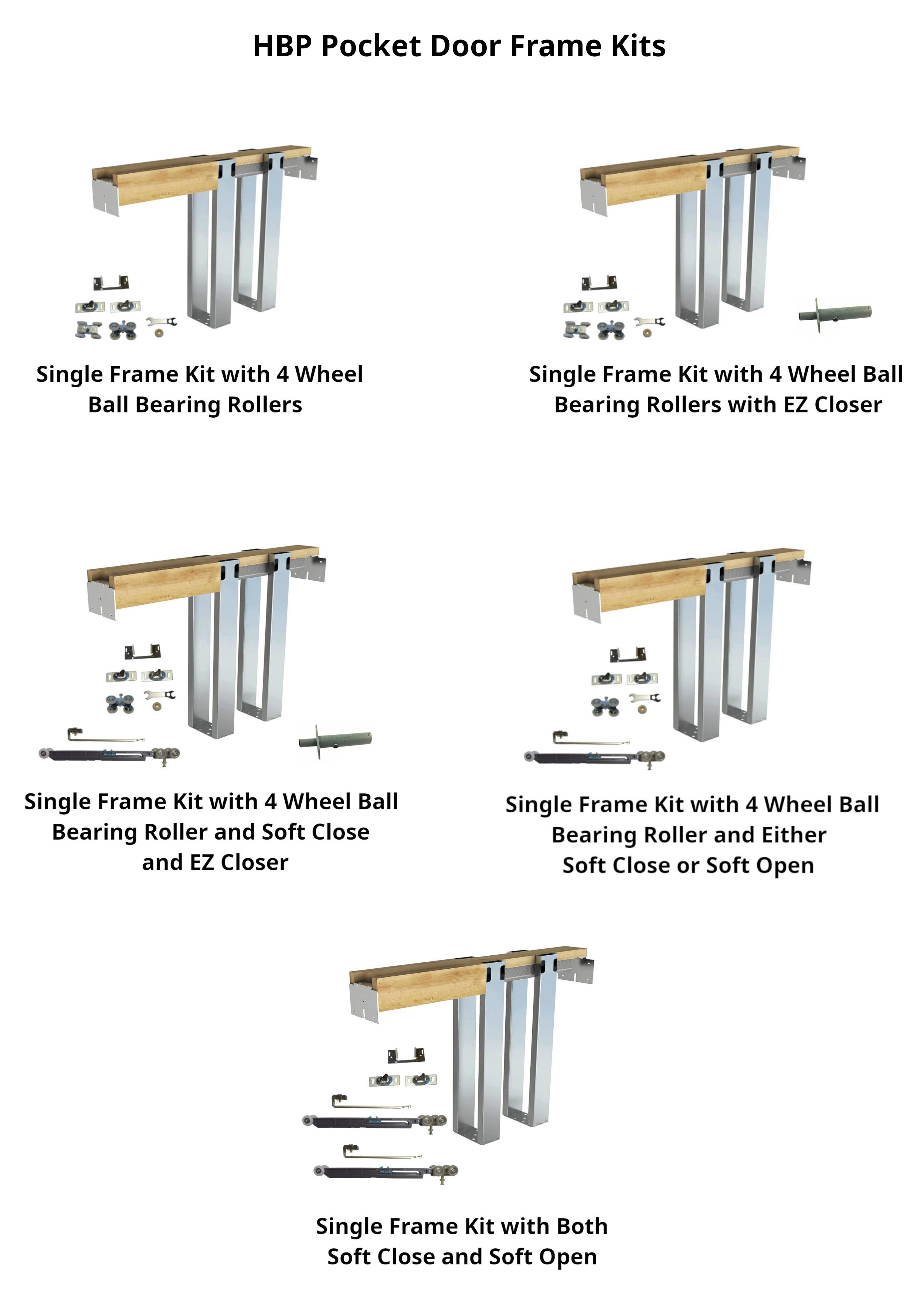 HBP Pocket Door Frame Kits | Hartford Building Products