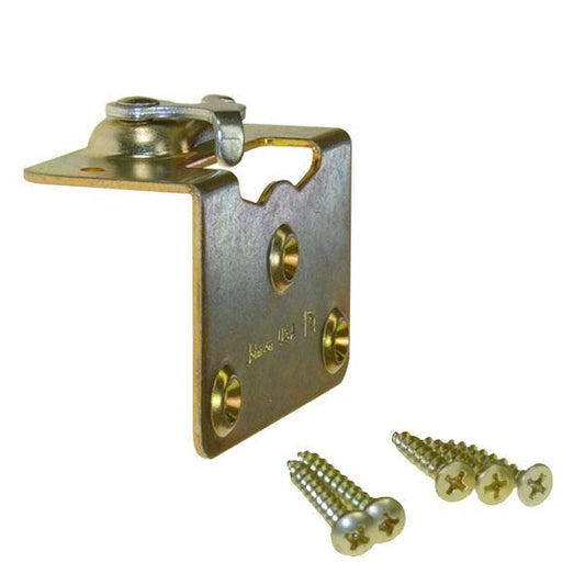Part 1124-Side Mount Hanger Plate/ For Pocket Doors, Wall Mount Doors, and Bypass Doors- - Hartford Building Products