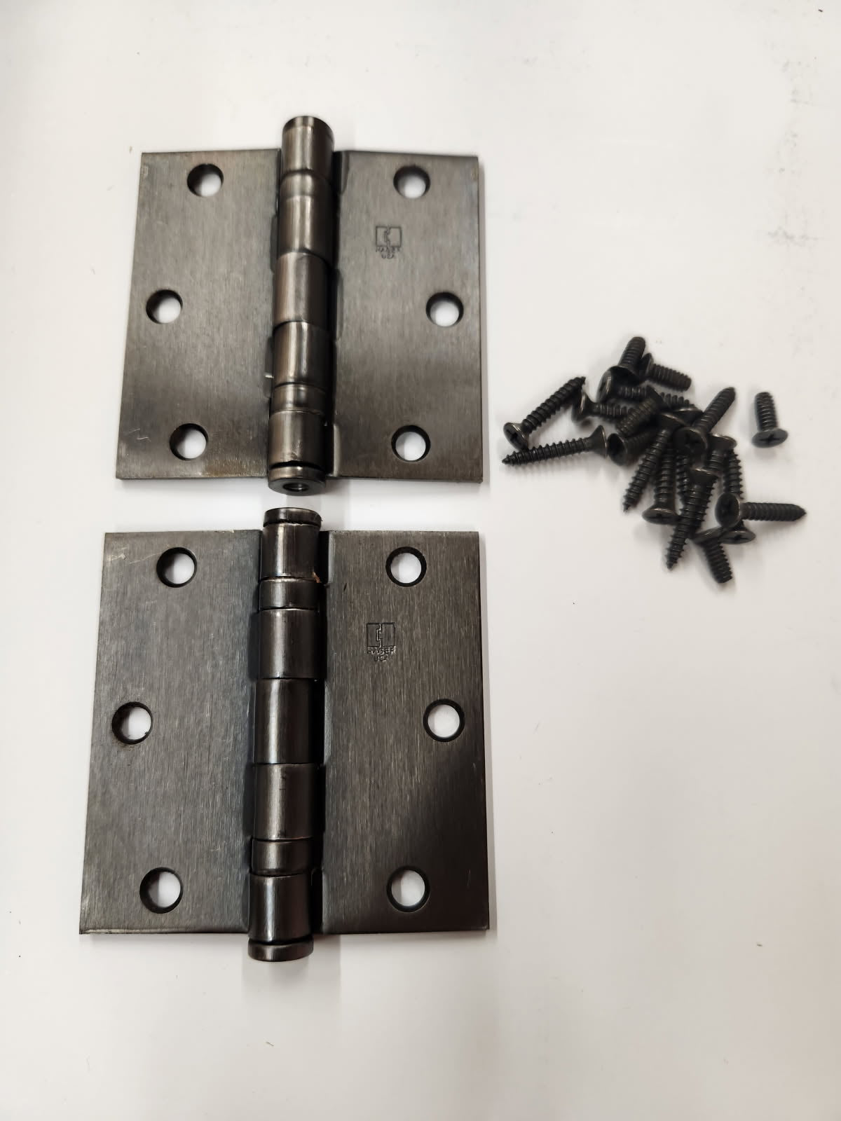 Heavy Duty Ball Bearing Hinges 3 1/2" x  3 1/2" Square Corner-  Oil Rubbed Bronze - Hartford Building Products