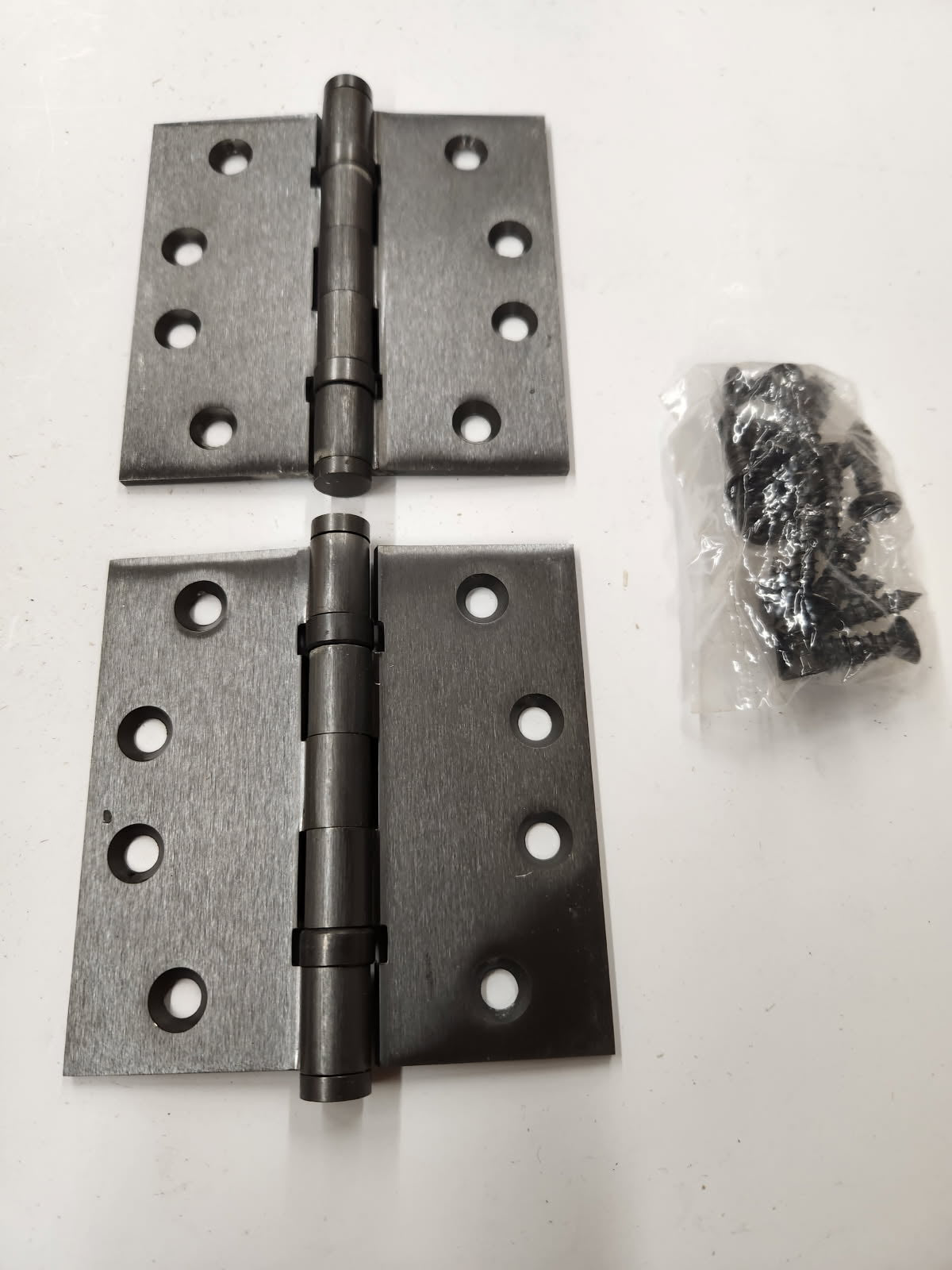 Heavy Duty Ball Bearing Hinges-  4" x 4" Square Corner  in Pewter - Hartford Building Products
