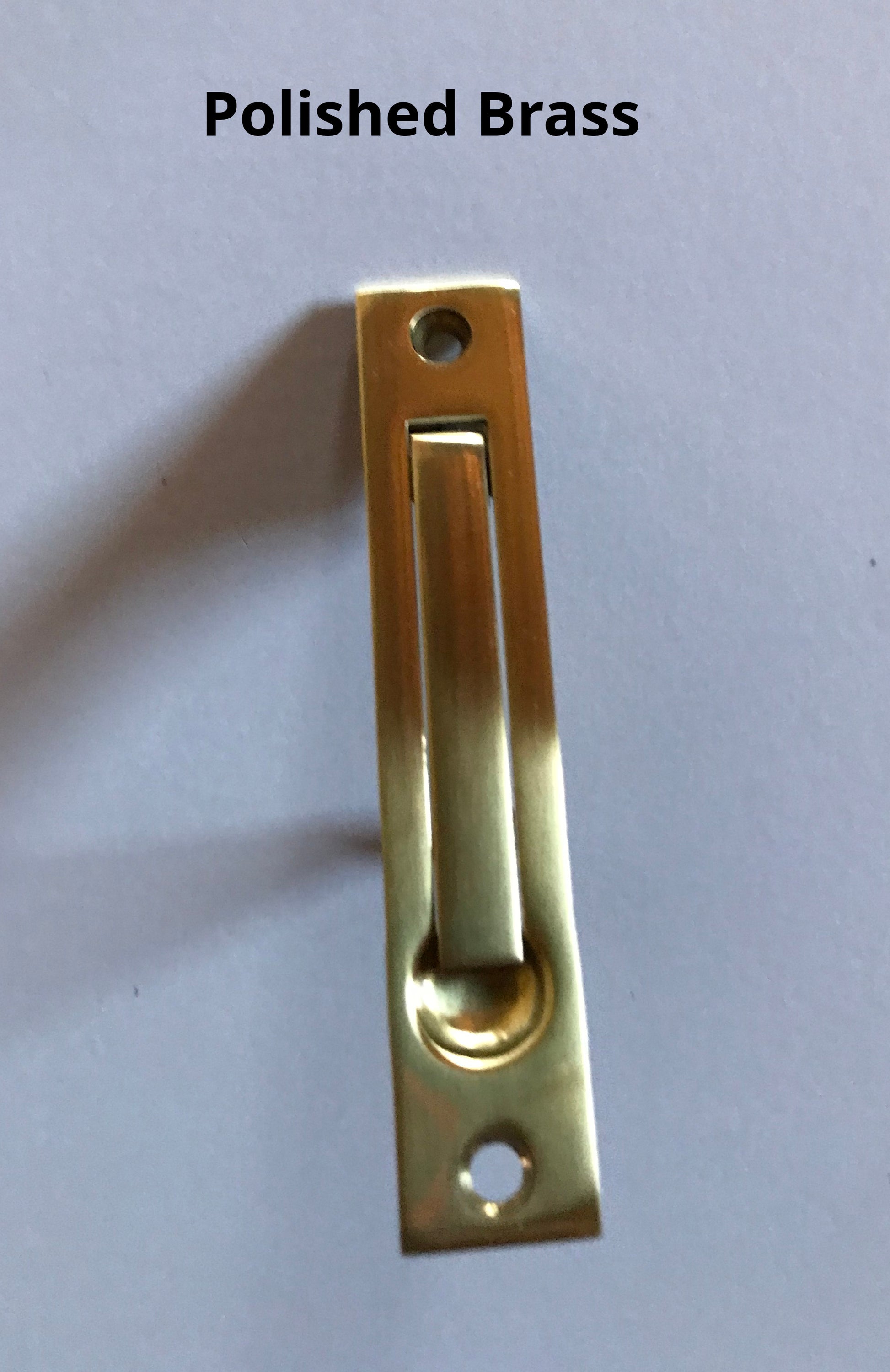 HBP Solid Brass Edge Pull -  4" - Hartford Building Products