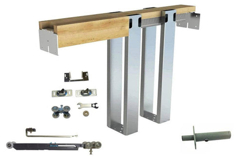 HBP- SINGLE- 2 x 6 - Pocket Door Frame Kit with Soft Close and EZ ...