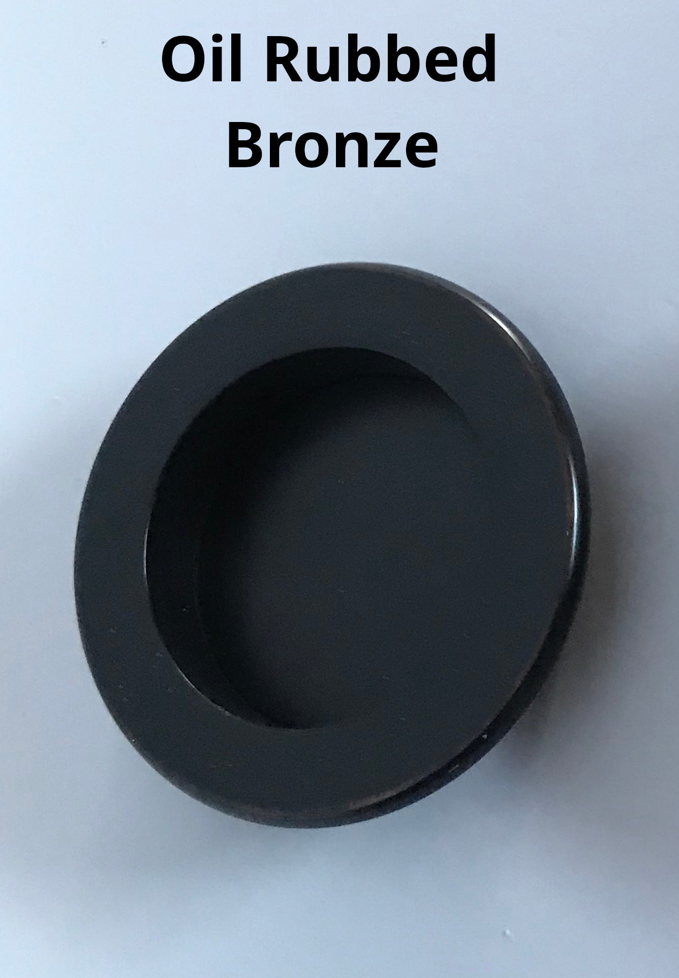 HBP- Heavy Duty- Solid Brass-   Round  Flush Cup Pull