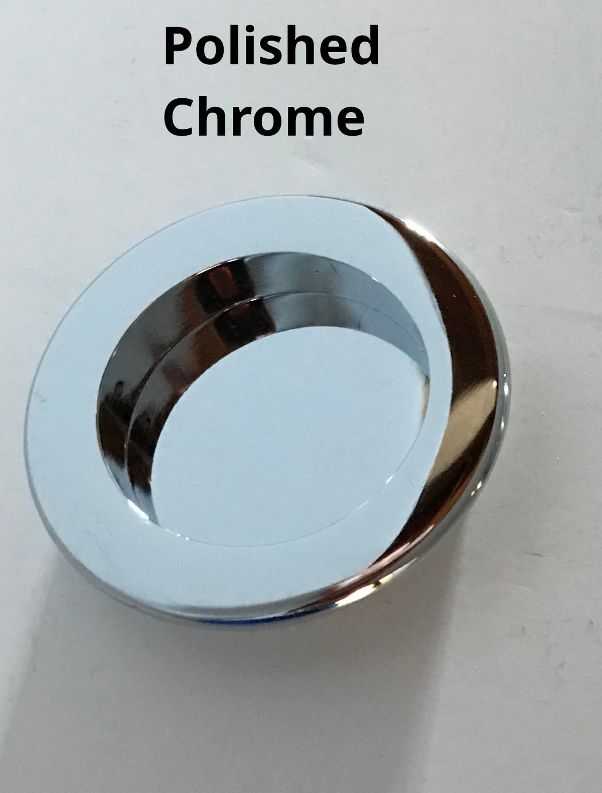 HBP- Heavy Duty- Solid Brass-   Round  Flush Cup Pull