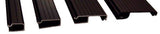 Inswing Threshold Extenders- Dark Bronze    ( Only fits our 5/5/8" Wide  Thresholds )
