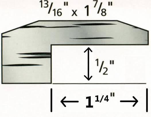 Style 1-  RED OAK- Solid Hardwood Interior Threshold- HBP - Hartford Building Products