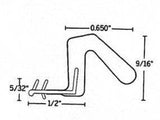 Three Pack of Weatherstrips -  8' ( 96" )  --Total - 3 -Pieces - Hartford Building Products